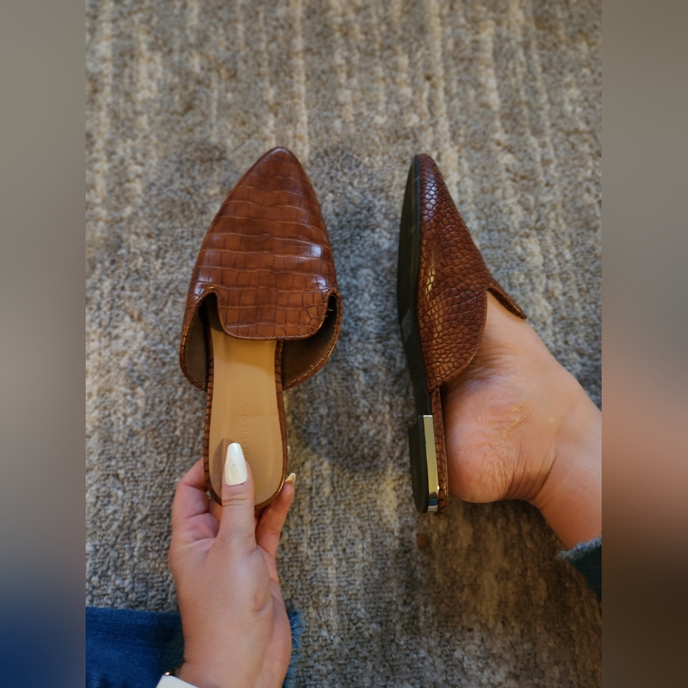 Bamboo Mules Sz 8.5